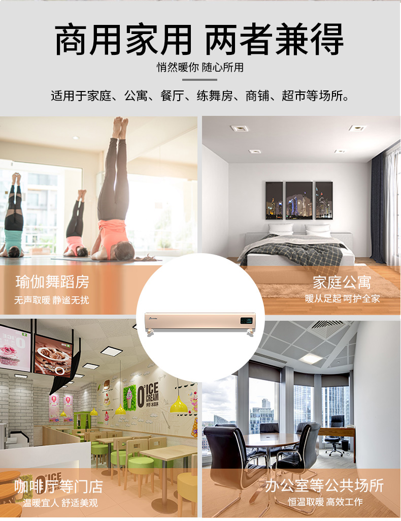 商用家用，兩者兼得