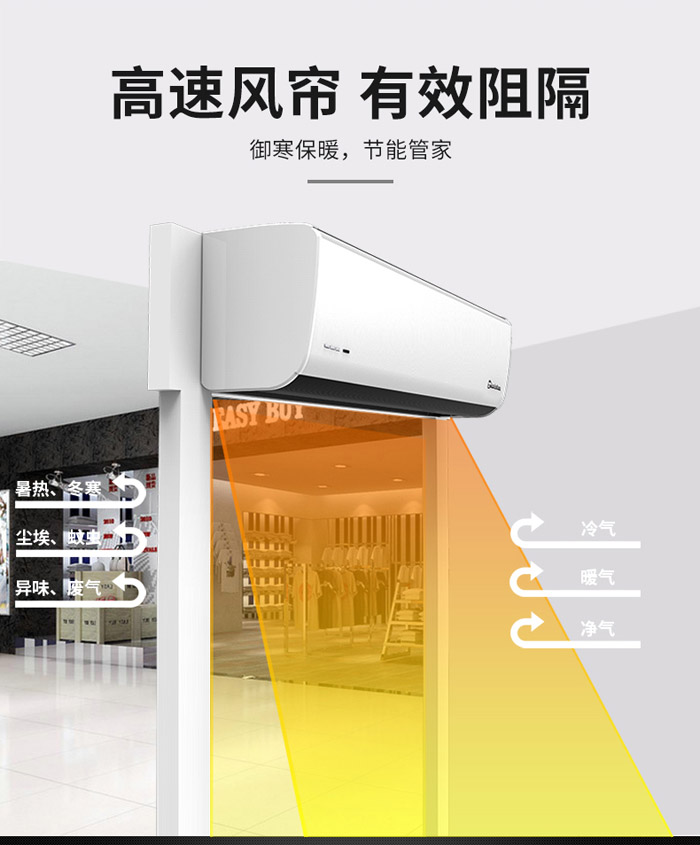 高速風(fēng)簾，有效阻隔