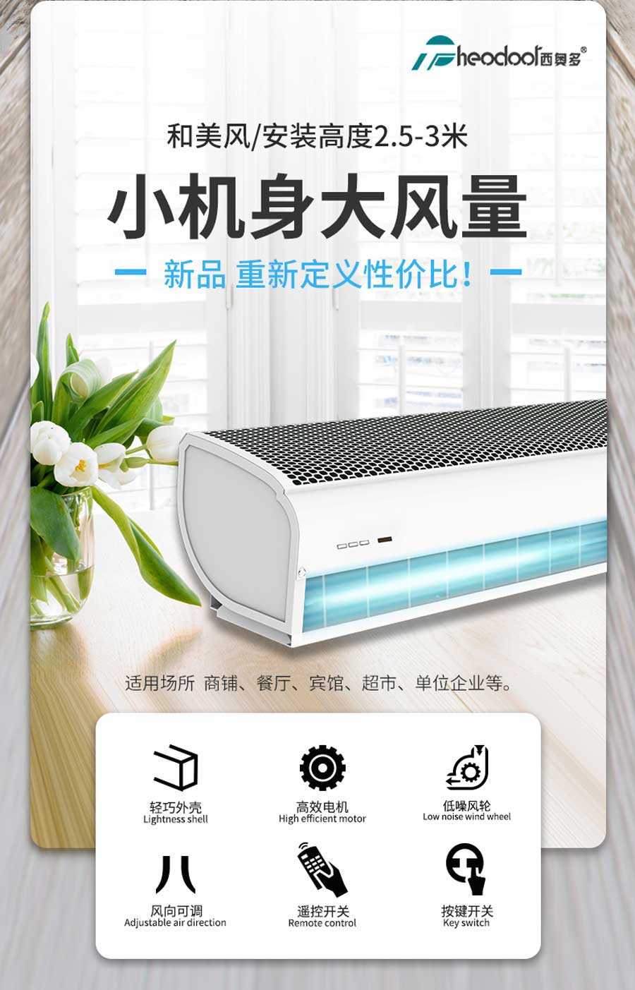 和美風，小機身大風量